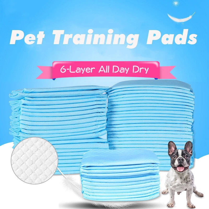 Pet Training Pads 400/200 Puppy Dog Toilet Pee Indoor Super Absorbent 60x60cm AU - image 2 of 4