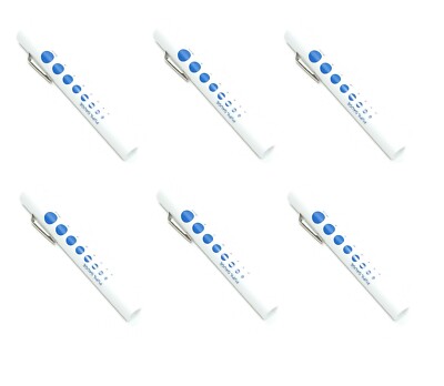 Professional Medical Pen Light White W/Pupil Gauge, New, EMT, EMS Pen Light
