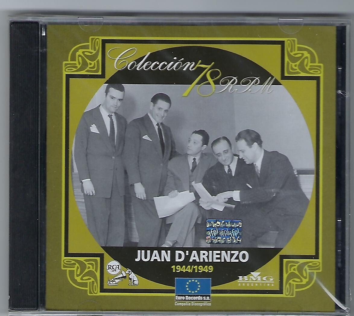 Juan D'Arienzo 1944-1949 / Colección 78 RPM | eBay