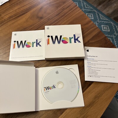 Apple iWork '09 Version 9.0.1 Full Version Used Once