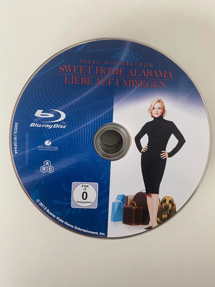 Sweet Home Alabama - Liebe auf Umwegen | Zustand sehr gut | Blu-Ray ohne Cover - Bild 1 von 1