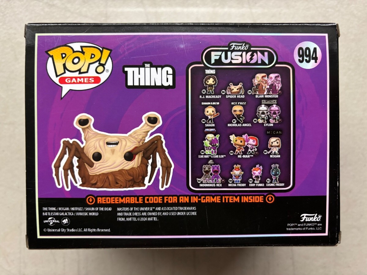 Funko POP[The•THING•(Spider Head) ] 希少品! Funko Fusion The Thing- Spider Head (Exclusive) W/ Protector