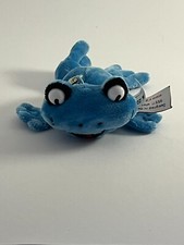 Sigikid Froggi Frosch Blau Plüsch Schlüsselanhänger 15 cm