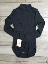 Yummie Women's Madelyn Seamless Bodysuit Sz S/M, Black