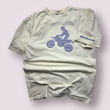 Vintage Men’s BMW Motorrad Dirtbike Motorcycle 90s Graphic Shirt Size Large