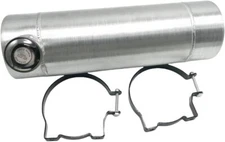 Fuel Tank Cell With Baffle 6''x20'' 2 1/8 Gallons 1/4 NPT Aluminum Spun Gas Tank