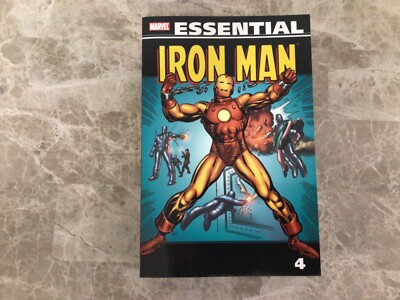 Essential Iron Man Vol. 4 Marvel Comics 2010 Thanos George Tuska UNREAD