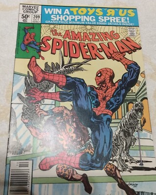 AMAZING SPIDER-MAN # 209 - (NM+) -KRAVEN -1ST CALYPSO HIGH GRADE 
