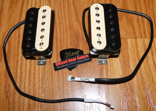 Gibson Les Paul Pickup Set Tradbucker Zebra Guitar Parts Humbucker Match Pro V