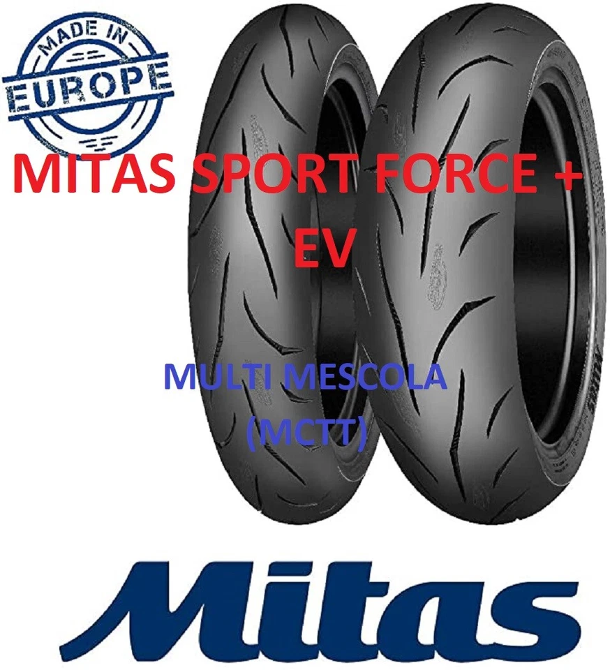Pneumatico Posteriore 190/50 ZR17 73W MITAS SPORT FORCE + EV DOT 2025