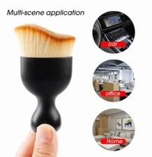 Car Interior Detailing Brush – Soft Bristle Dust Cleaner Tool for Dashboard