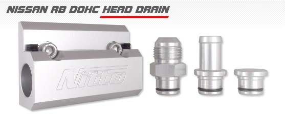 NITTO RB HEAD OIL DRAIN 5/8 HOSE FITTING (NIT OIL RBD) for NISSAN SKYLINE BNR32 NITTO RB HEAD OIL DRAIN 5/8 HOSE FITTING (NIT OIL RBD) for NISSAN SKYLINE BNR32
