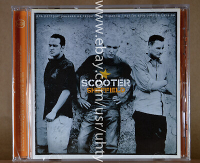SCOOTER SHEFFIELD RARE UKR ORIGINAL CD GERMAN HARDCORE TRANCE ELECTRO DOWNTEMPO