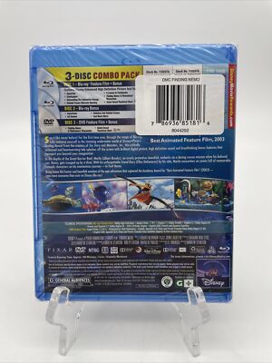 Finding Nemo (Blu-ray/DVD 2012 3-Disc Set) NEW 786936828238| eBay