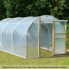 8FT Wide Poly Tunnels Domestic Garden Polytunnels Plastic Polythene Covers