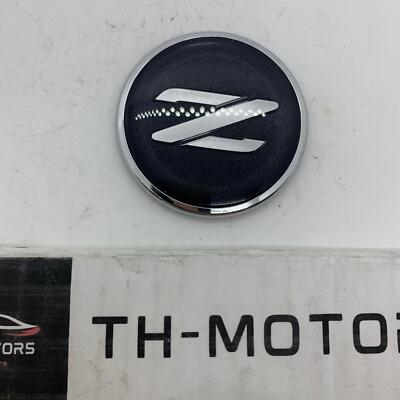 【k♡】 NISSAN Genuine 300ZX Z32 Black & Silver Z Front Emblem 62889