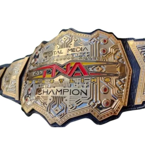 TNA Digital Media Wrestling Champion 4MM Replica Title Belt - Picture 2 of 3