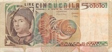 Italia 5000 Liras 3.11.1982 Serie OA - O Billete Circulado BB6