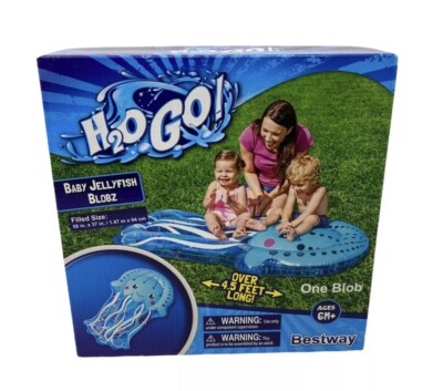 Bestway H2O Go! Baby Floating Lounge 58  Jellyfish Blobz 6M+ Over 4.5 Feet Long