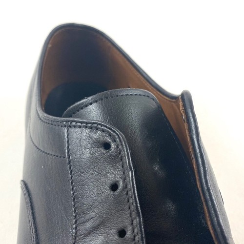 Allen Edmonds Mens Dawson Oxford Dress Shoes Black Leather Low Top Bicycle Toe 8 - Picture 7 of 12