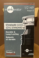 Insinkerator Badger® 5 1/2-HP Continuous Feed Brand New Sealed