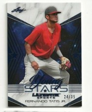 2021 FERNANDO TATIS JR LEAF YOUNG STARS ULTIMATE SPORTS BLUE CARD #24/35 HOT  
