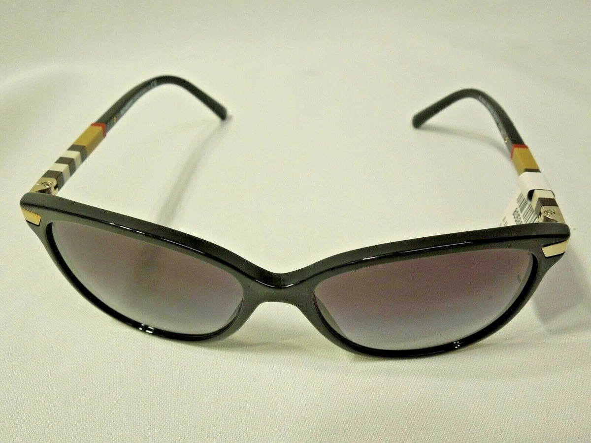 BURBERRY SUNGLASSES BE4216 3001/8G 57[]16 140 3N Black/Grey Shaded eBay