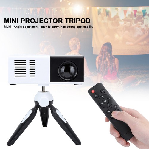 Mini Projector Black And White LED Projection Machine With Stand 100‑240V GSA - Picture 16 of 27