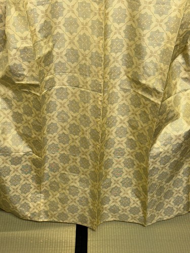 Kimono japonés vintage poliéster blanco tradición cara altura 63,38 pulgadas - Imagen 11 de 23