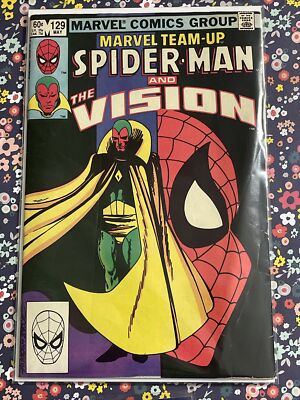 MARVEL TEAM UP #129 SPIDER-MAN VISION 1983 TWAIN ALBERT EINSTEIN
