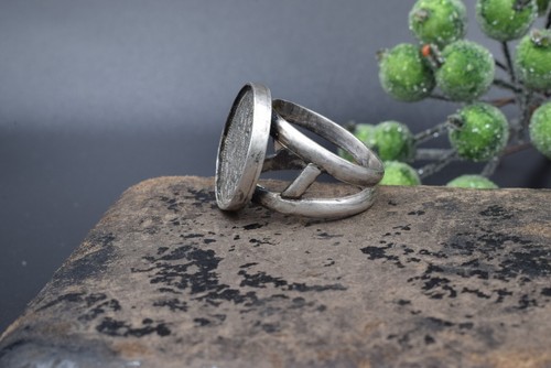 RRR Antik Ring Münze Russisch SILBER 84 Münze Zar Nikolaus II Vintage Schmuck Adler - Bild 23 von 24
