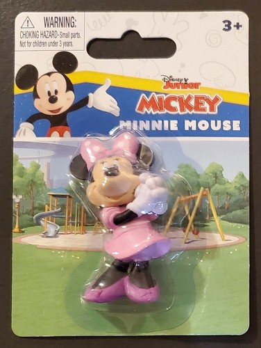 2022 DISNEY Junior MICKEY Minnie Donald Pluto Mini Figures Set of 5 NEW! SEALED - Picture 3 of 7
