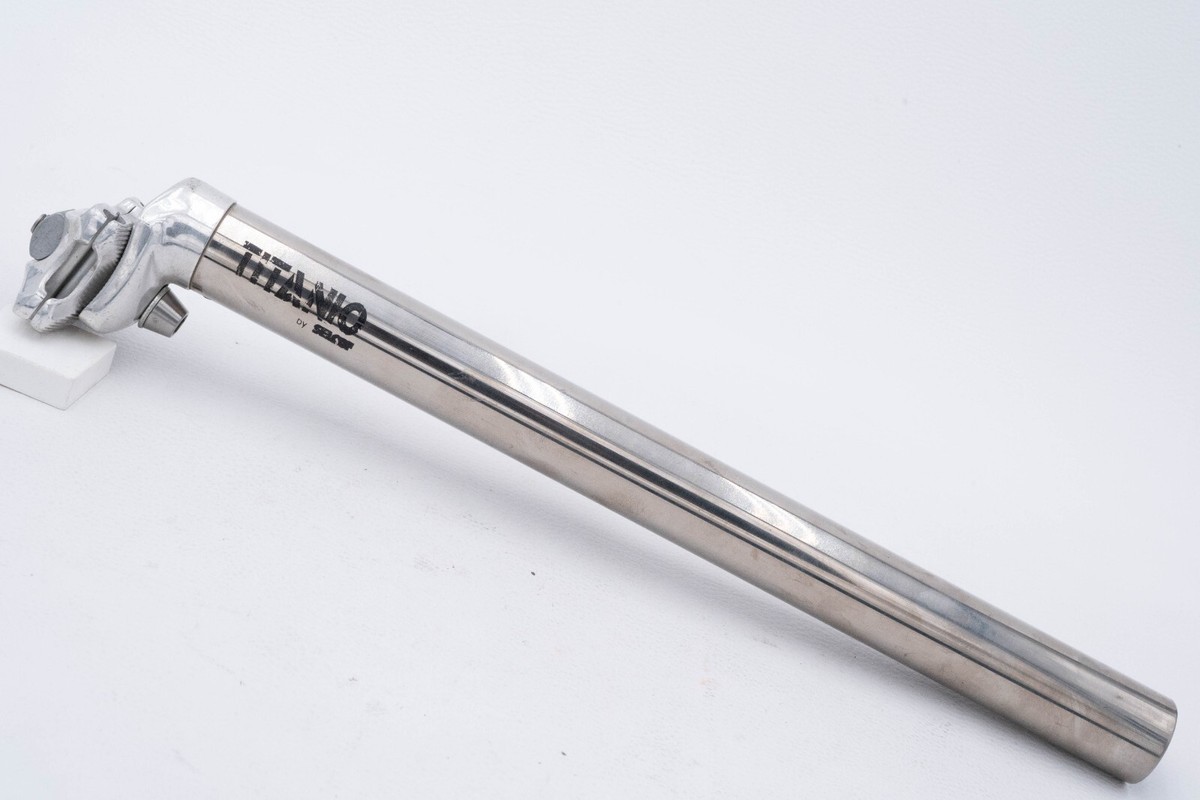 NOS SELCOF TITANIUM SEATPOST 27.2 mm 1 BOLT 325 mm VINTAGE