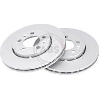 A.B.S. 2X Bremsscheibe Vorne 256 BelüFtet FüR VW Golf IV 1J1 Polo 6R 6C