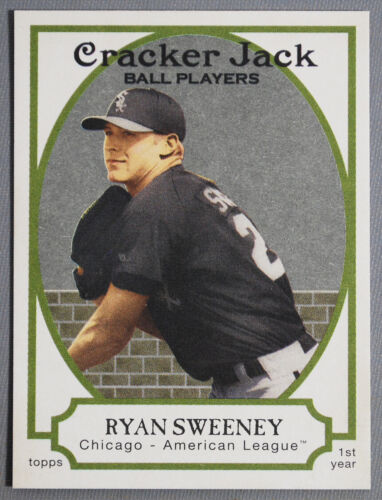 2005 Topps Cracker Jack #215 21/25 Grey Mini Ryan Sweeney Rookie Baseball Card - Picture 1 of 2