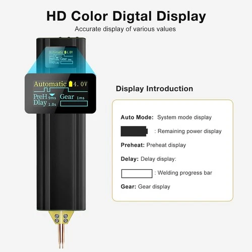 Seesii Battery Spot Welder 5000mAh Battery Portable Spot Welder for 18650, 26650 - Picture 14 of 16