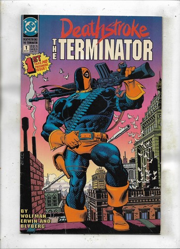 Terminator Appearing Deathstroke The Terminator 1991 #1 Fine | eBay