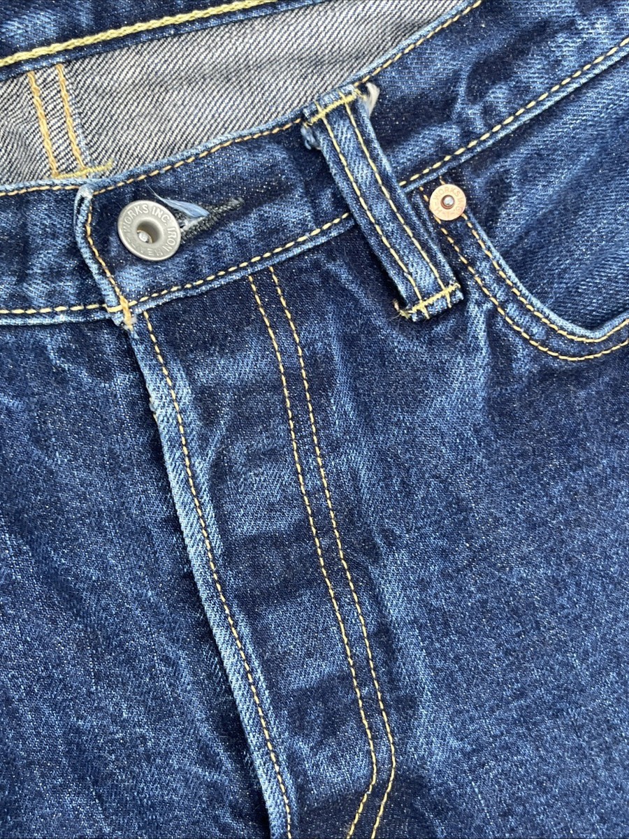 Iron Heart 16oz (666S?) W34 (33x35) Selvedge Jeans Japanese Denim