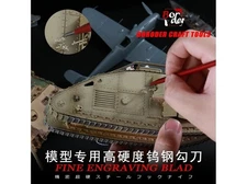 Border Model - Fine Engraving Blade 0,1mm, 0042