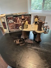 Star Wars Ewok Village Action Playset ROTJ Kenner Vintage W Box Incomplete