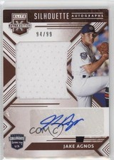 2018 Elite Extra Edition USA Collegiate Silhouette 94/99 Jake Agnos Auto s3g