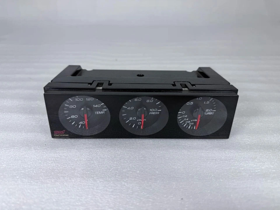 D'efi STi Collaboration STI Genoma DIN-Gauge Dingage BL5 BP5 Defi 1DIN 3-Gauge Foto 2 de 4