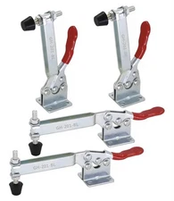 4PCSGH-201-B Hold down Toggle Clamps Woodworking Latch Antislip Red Hand Tool Ho