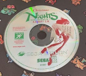 Christmas Nights Into Dreams *Sampler* - Sega Saturn Sampler Disc US Version