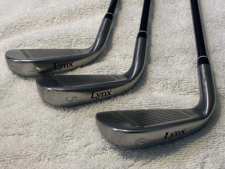 Lynx Predator Iron Set, 4-pitching Wedge, RH Graphite Shaft R Flex - Image 3 of 4