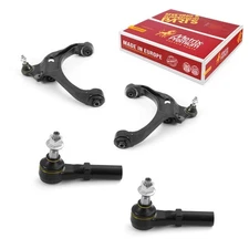 Front Lower Control Arm & Outer Tie Rod End for Dodge Dakota Mitsubishi Raider