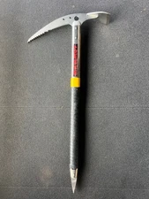 MIZO Ginga Titanium Ice Axe 55cm Chromoly Shaft Japanese Alpine Model Rare #2111