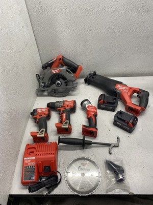 M18 FUEL 18V Lithium-Ion Brushless Cordless Combo Kit (5-Tool) 3697-25