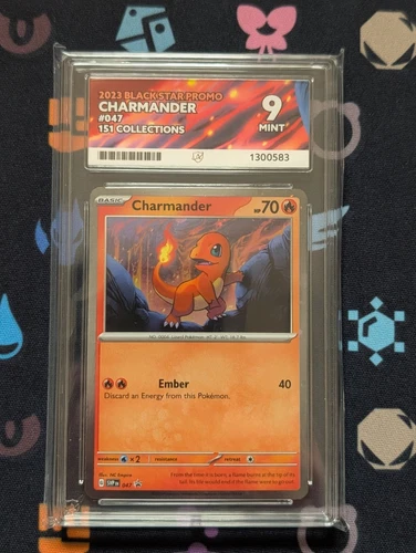 Charmander [47] Black Star Promo 151 Collections Ace Grade 9