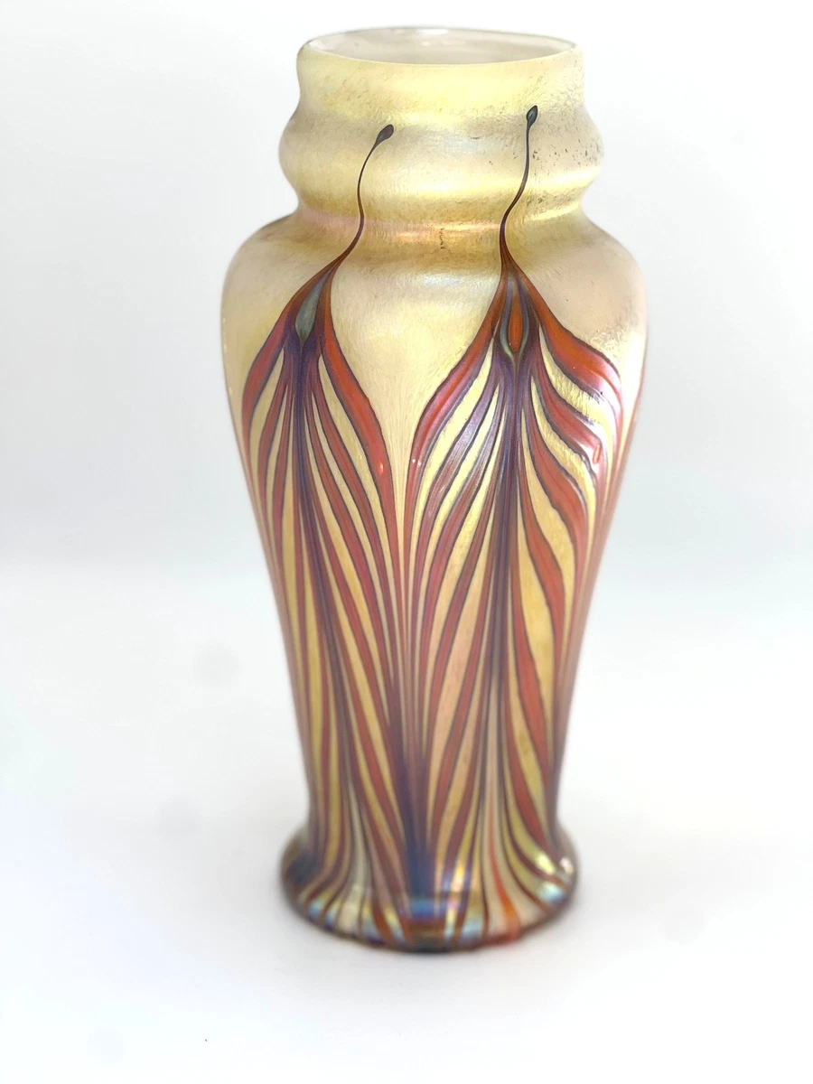 Glass Original Red Collectible Vases for sale | eBay